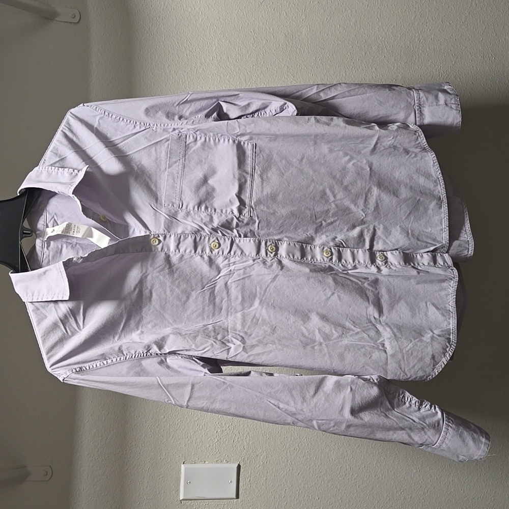 Lululemon Relaxed-Fit Cotton-Blend Poplin Button-Down Shirt